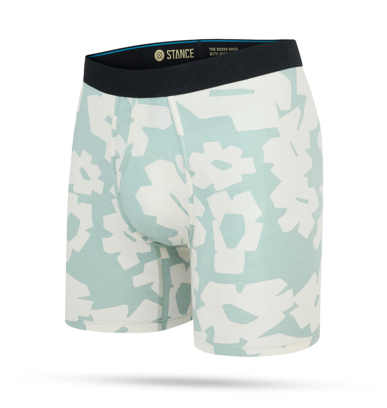 Stance - Paper Floral Wholester Boxer Brief Underwear - Green