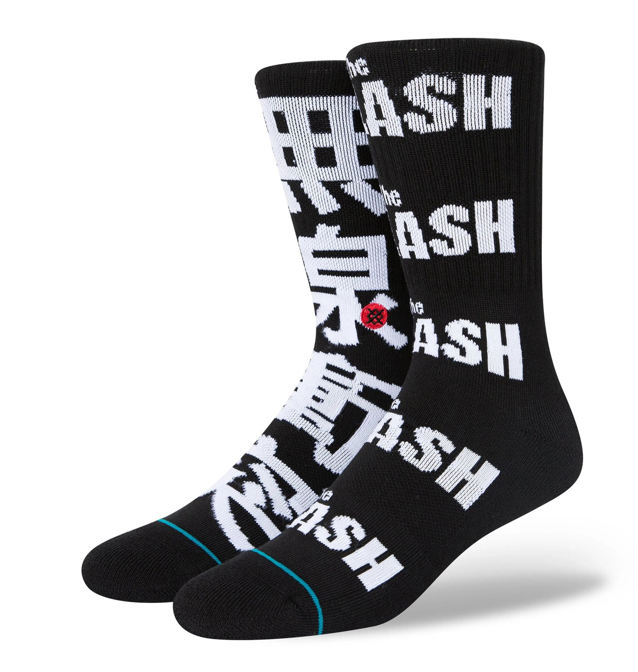 Stance---The-Clash-Radio-Clash-Crew-Sock-1