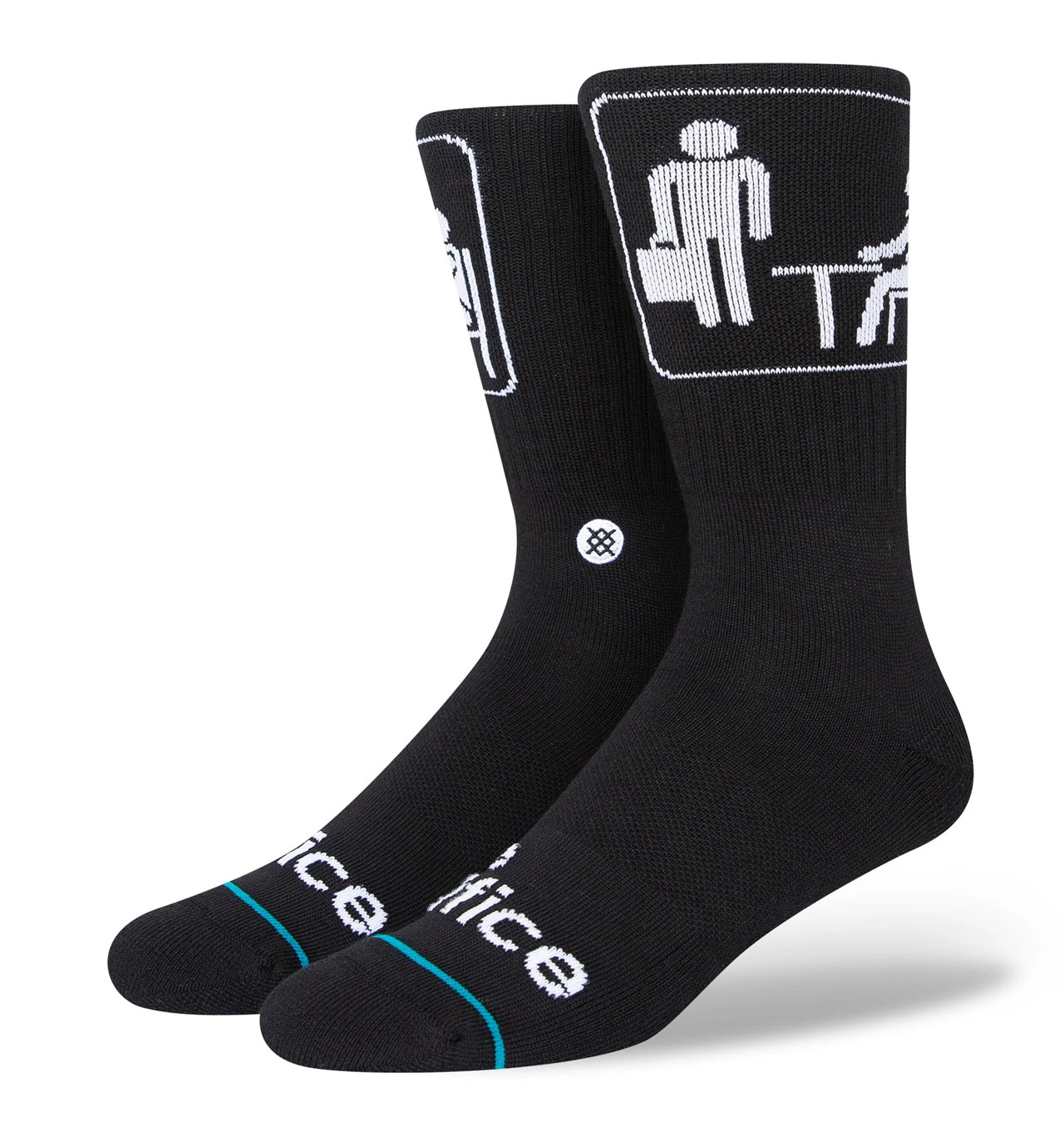 Stance---The-Office-Intro-Crew-Sock1