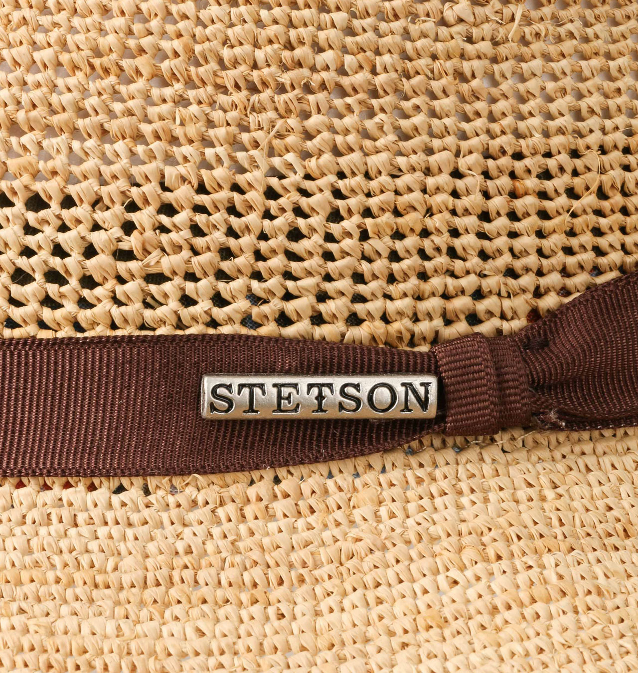 Stetson - Alpena Player Crochet Raffia Hat - Nature