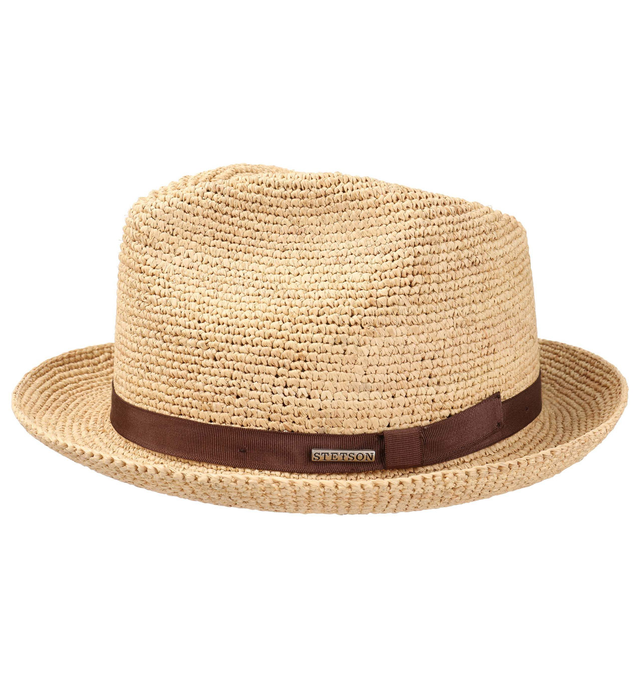 Stetson - Alpena Player Crochet Raffia Hat - Nature 