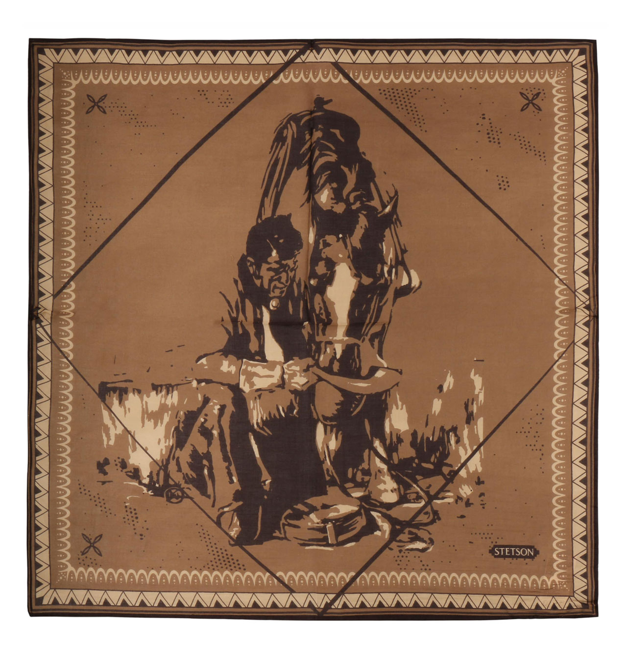 Stetson - Bandana Last Drop - Brown