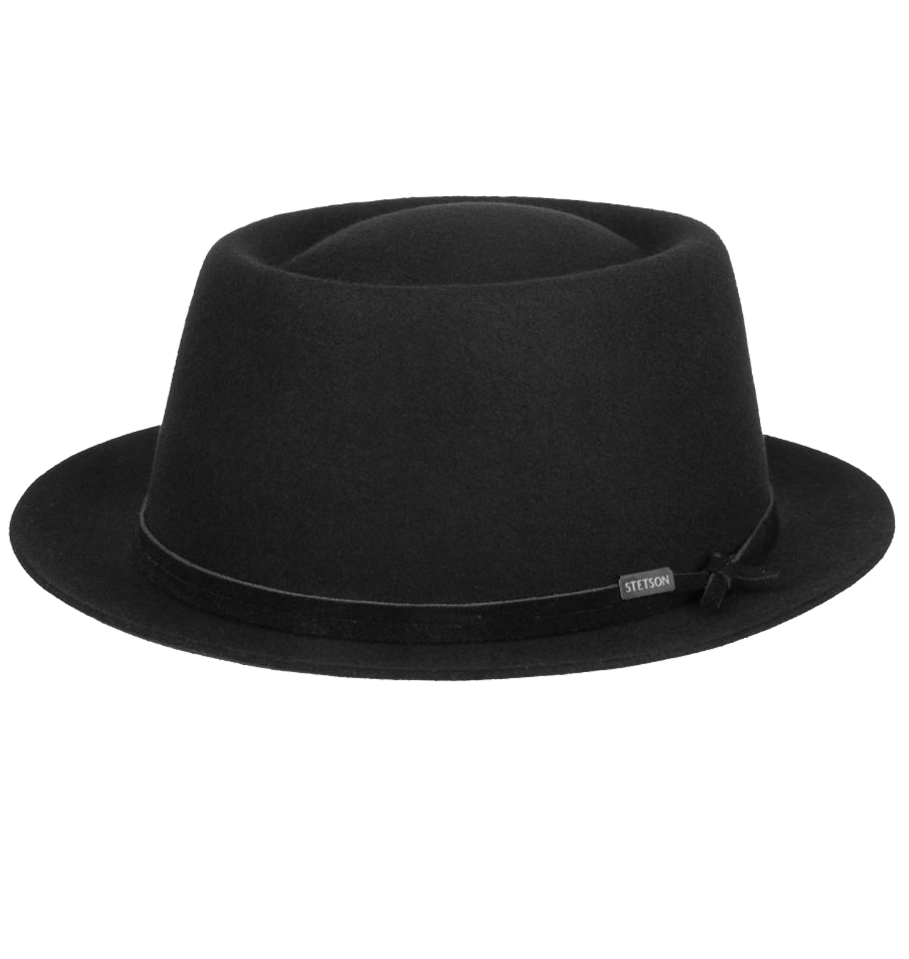 Stetson - Baxter Pork Pie Wool Hat - Black