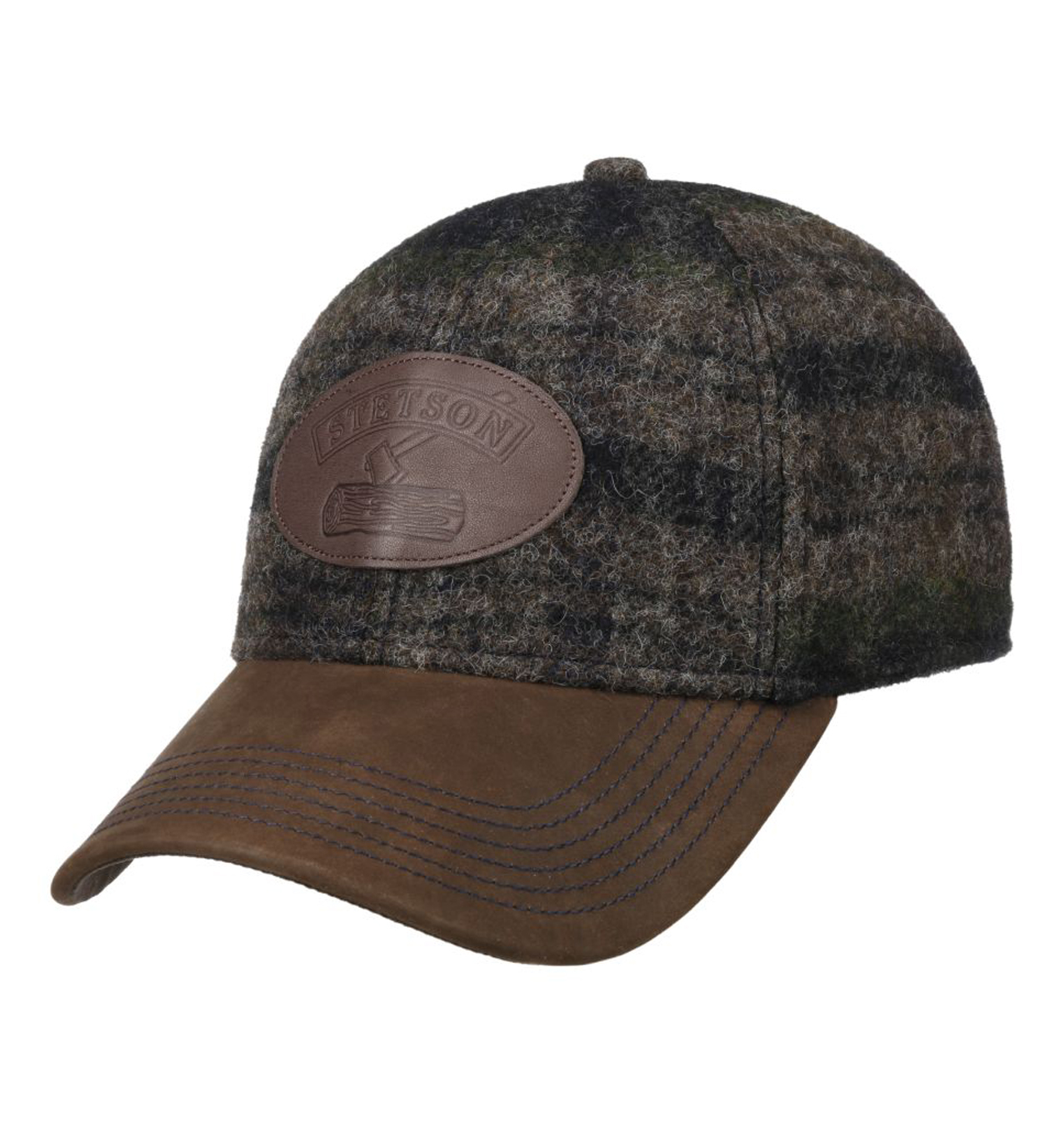 Stetson---Beeswax-Lumberjack-Cap---Green1