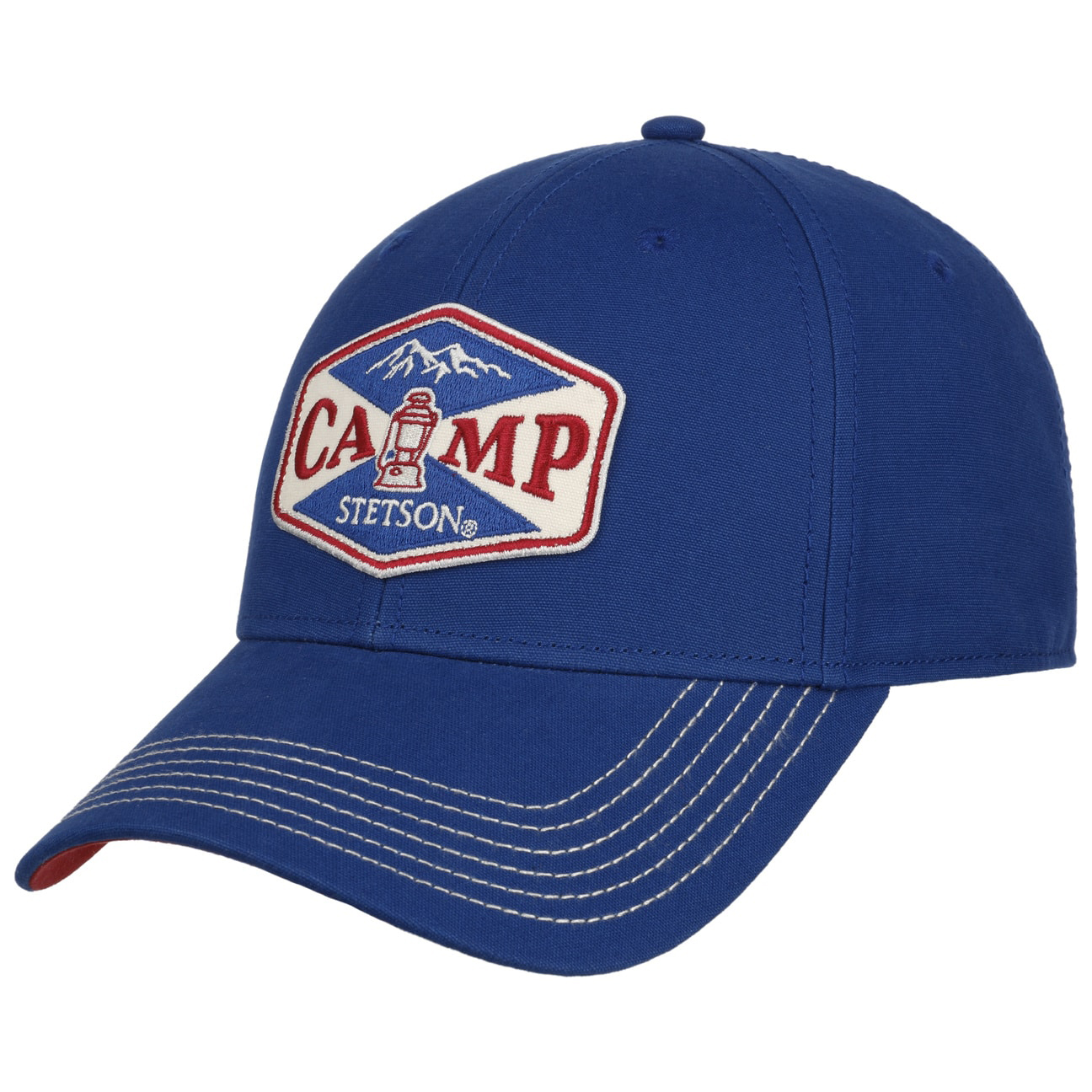 Stetson - Camp Baseball Cap - Blue