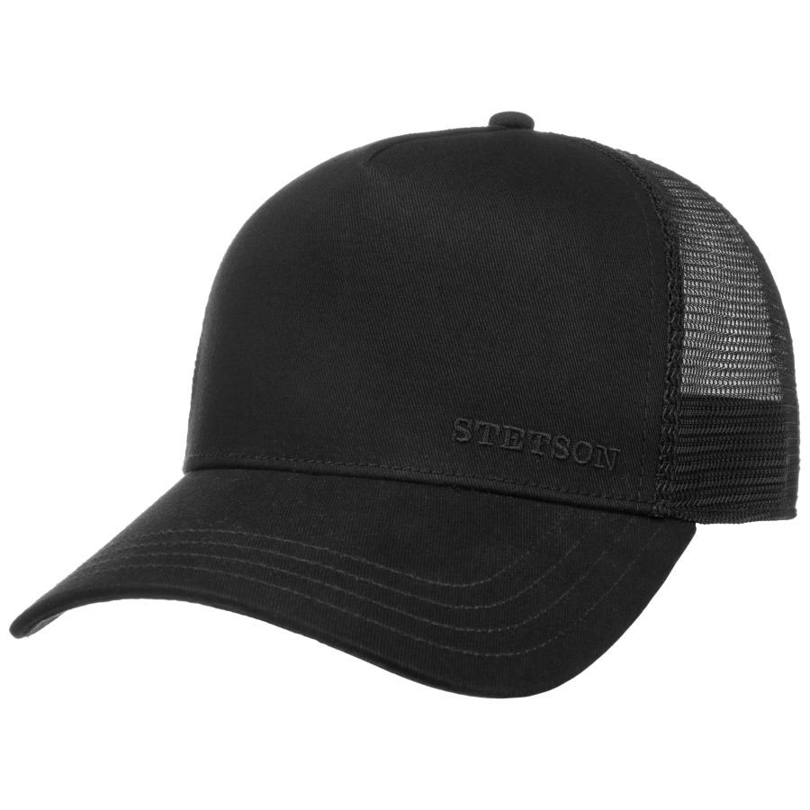 Stetson---Classic-Cotton-Trucker-Cap---Black1