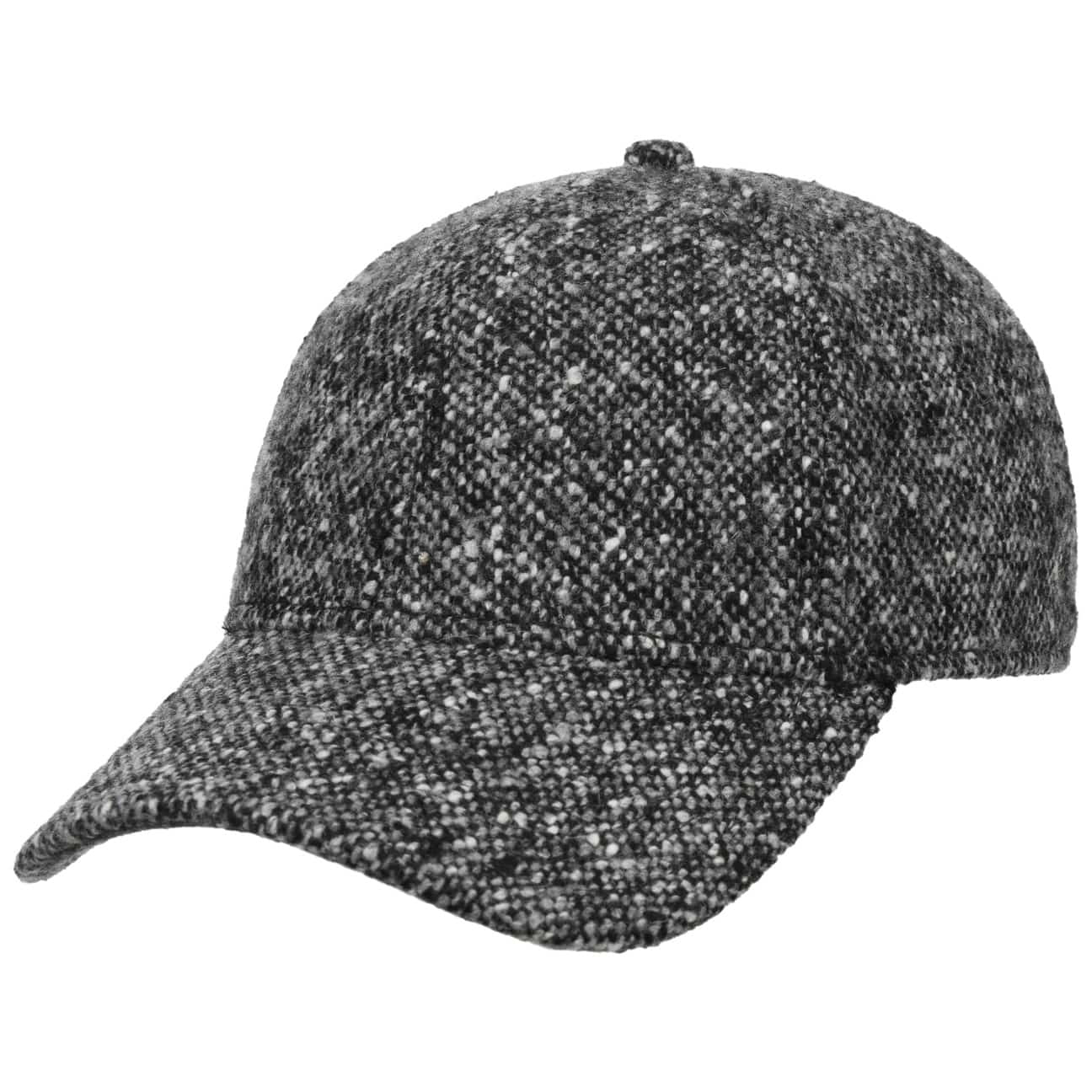 Stetson - Classic Donegal Tweed Cap - Grey