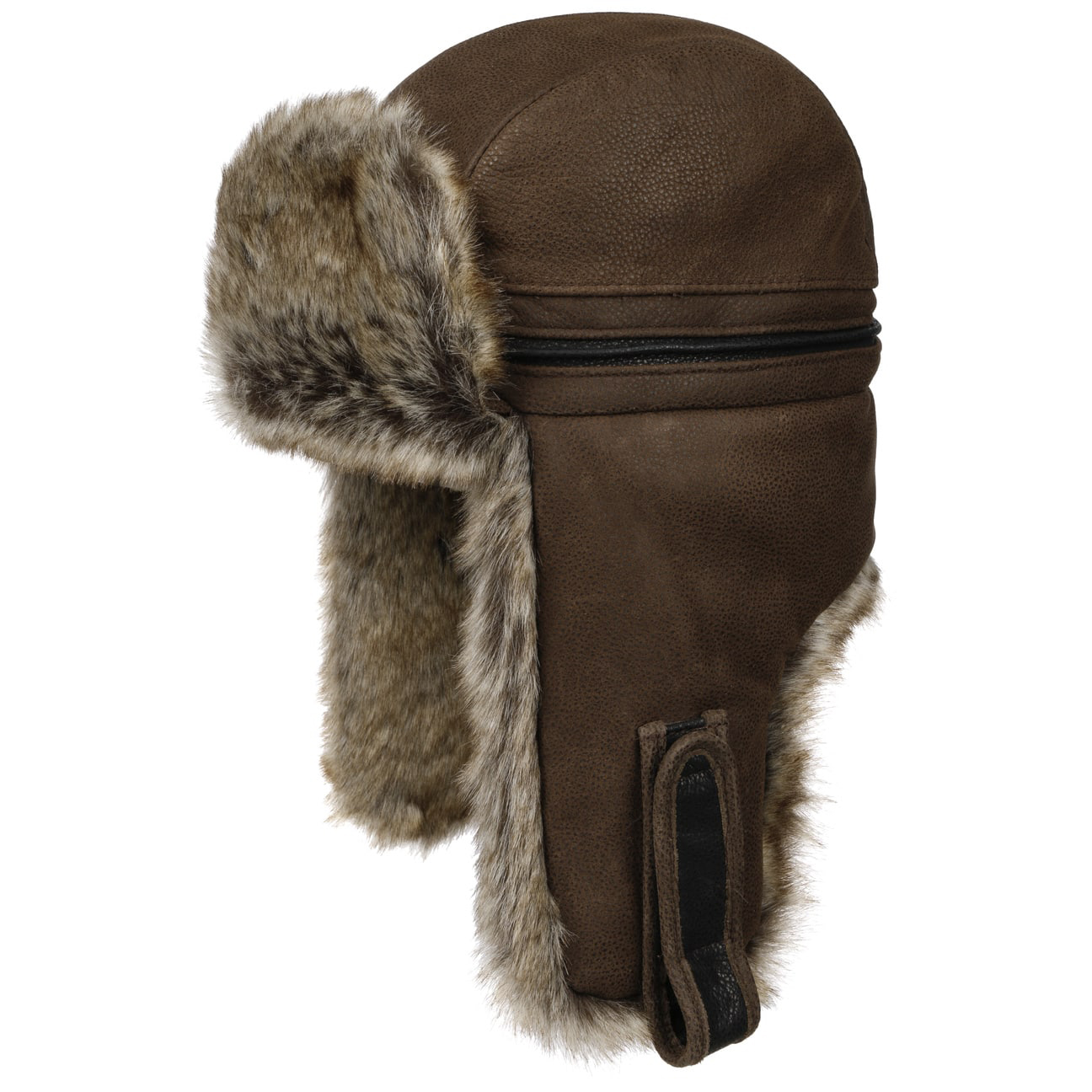 Stetson---Cowhide-Bomber-Aviator-Hat---Brown1