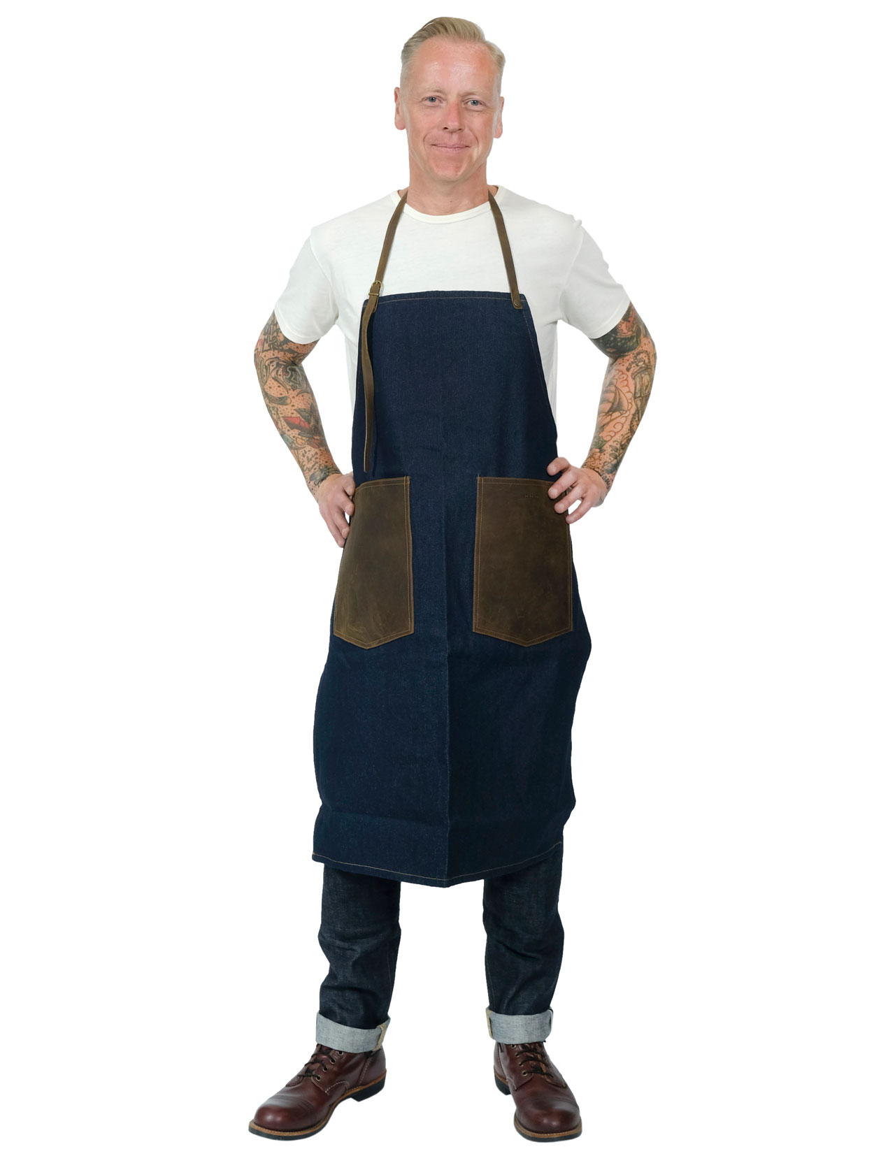 Stetson Denim BBQ Apron