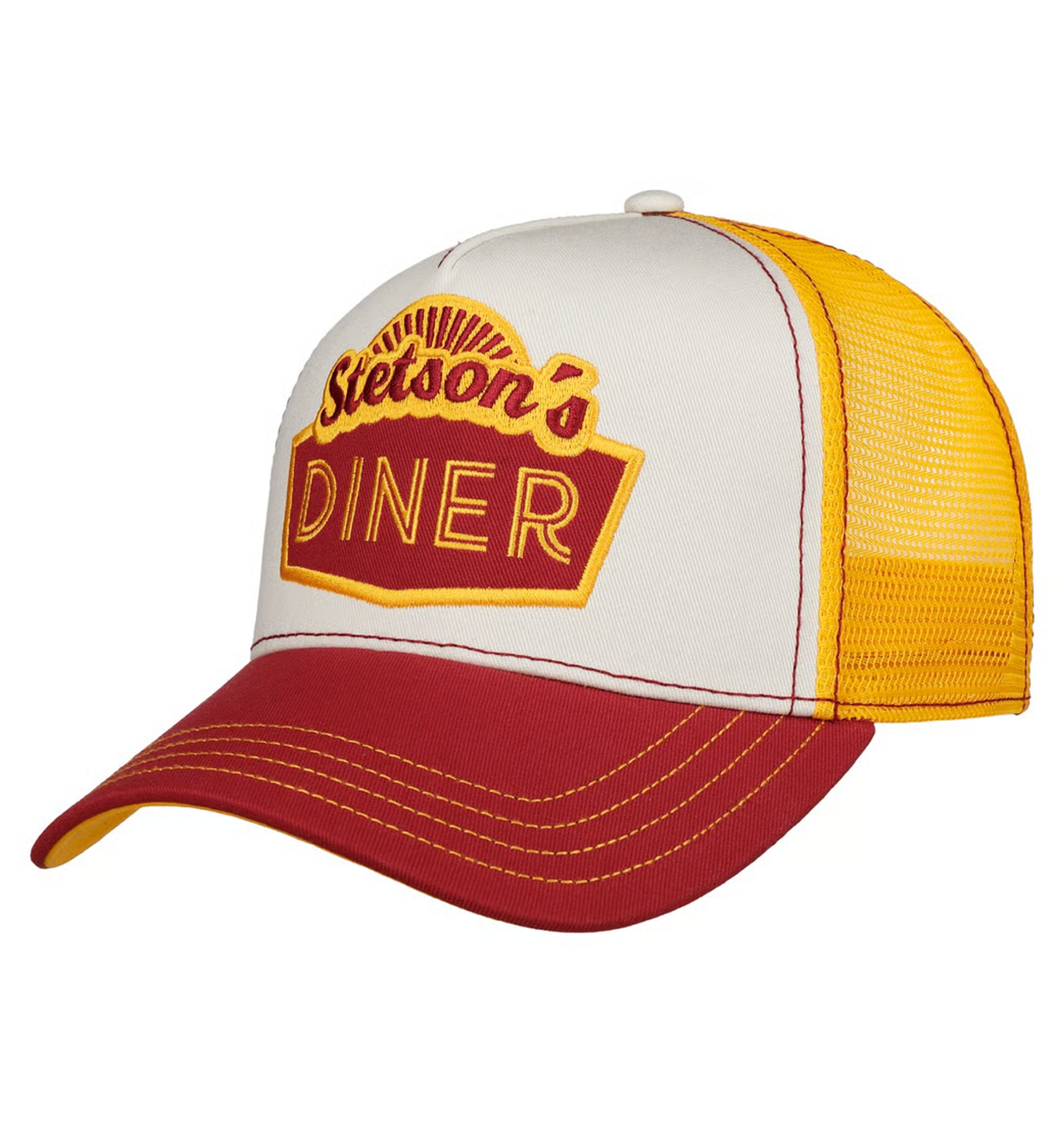 Stetson - Diner Trucker Cap - Red / White