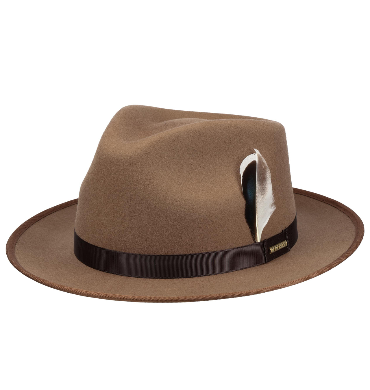 Stetson - Fedora Hat Woolfelt - Brown