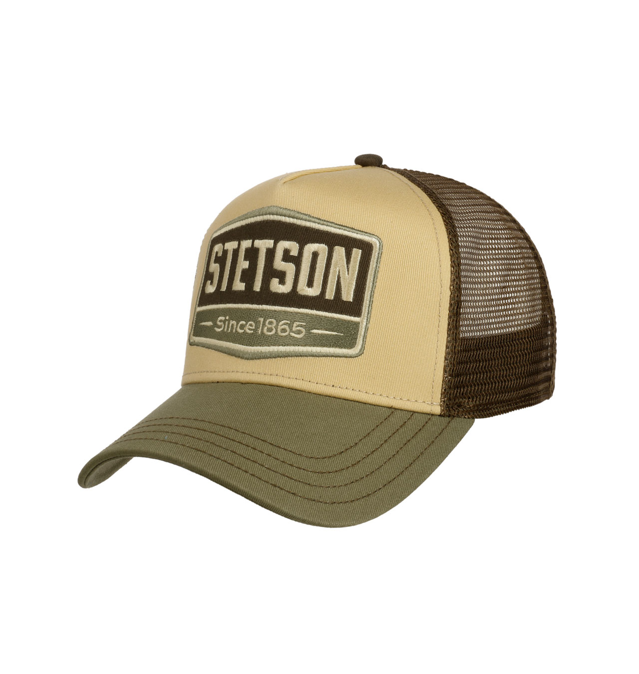 Stetson---Gasoline-Trucker-Cap---Khaki-Beige-kids