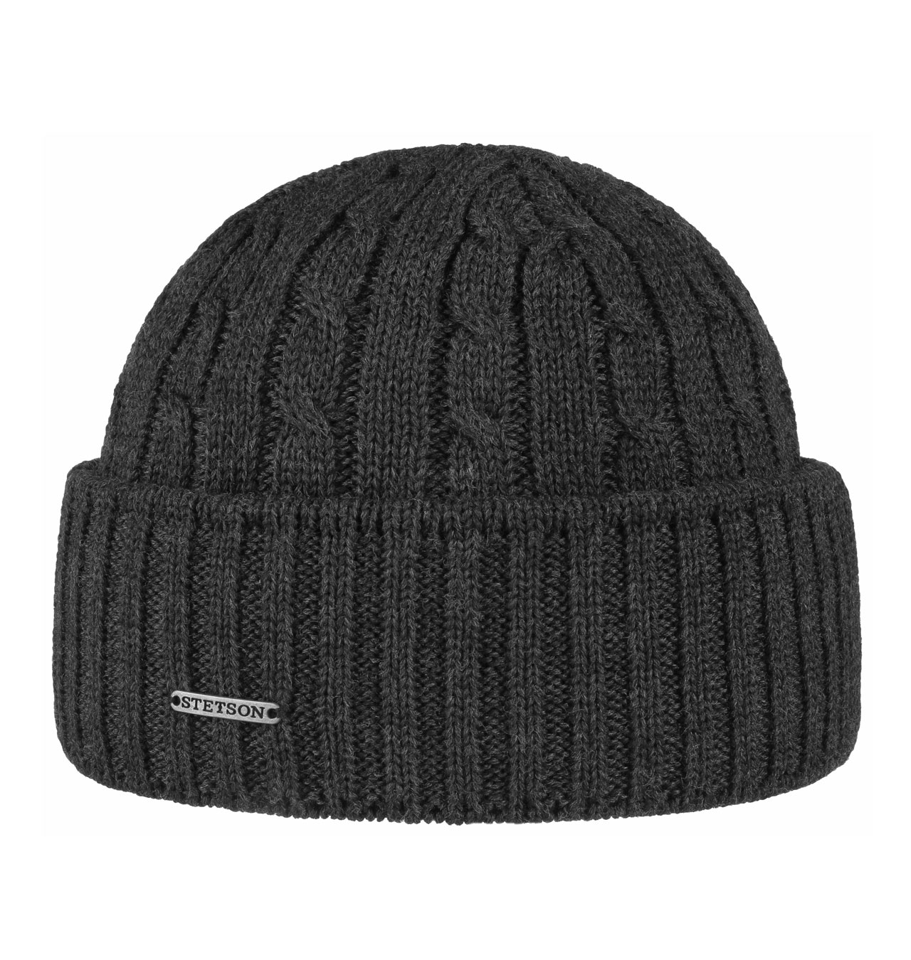 Stetson - Georgia Wool Knit Hat - Anthracite