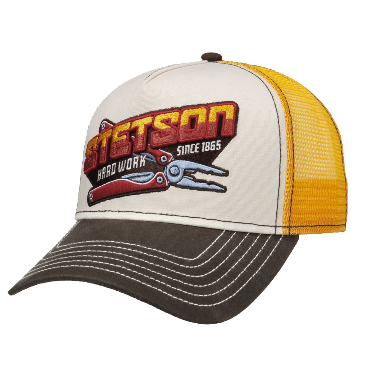 Stetson - Hard Work Trucker Cap - Yellow