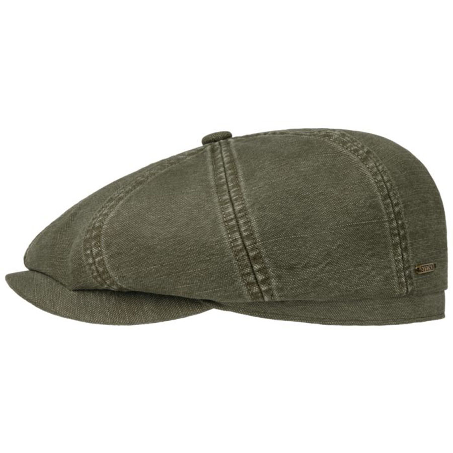 Stetson---Hatteras-Castleford-Flat-Cap---Olive-Mottled1