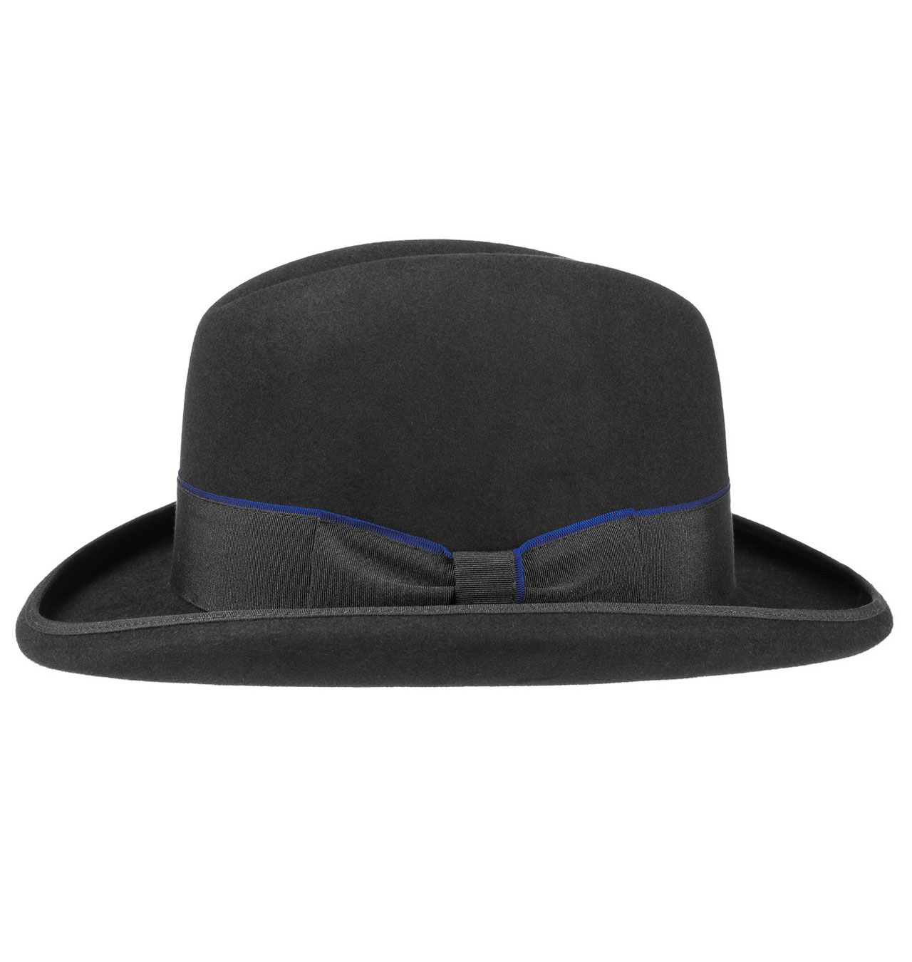 Stetson - Homburg Fur Felt Hat - Black