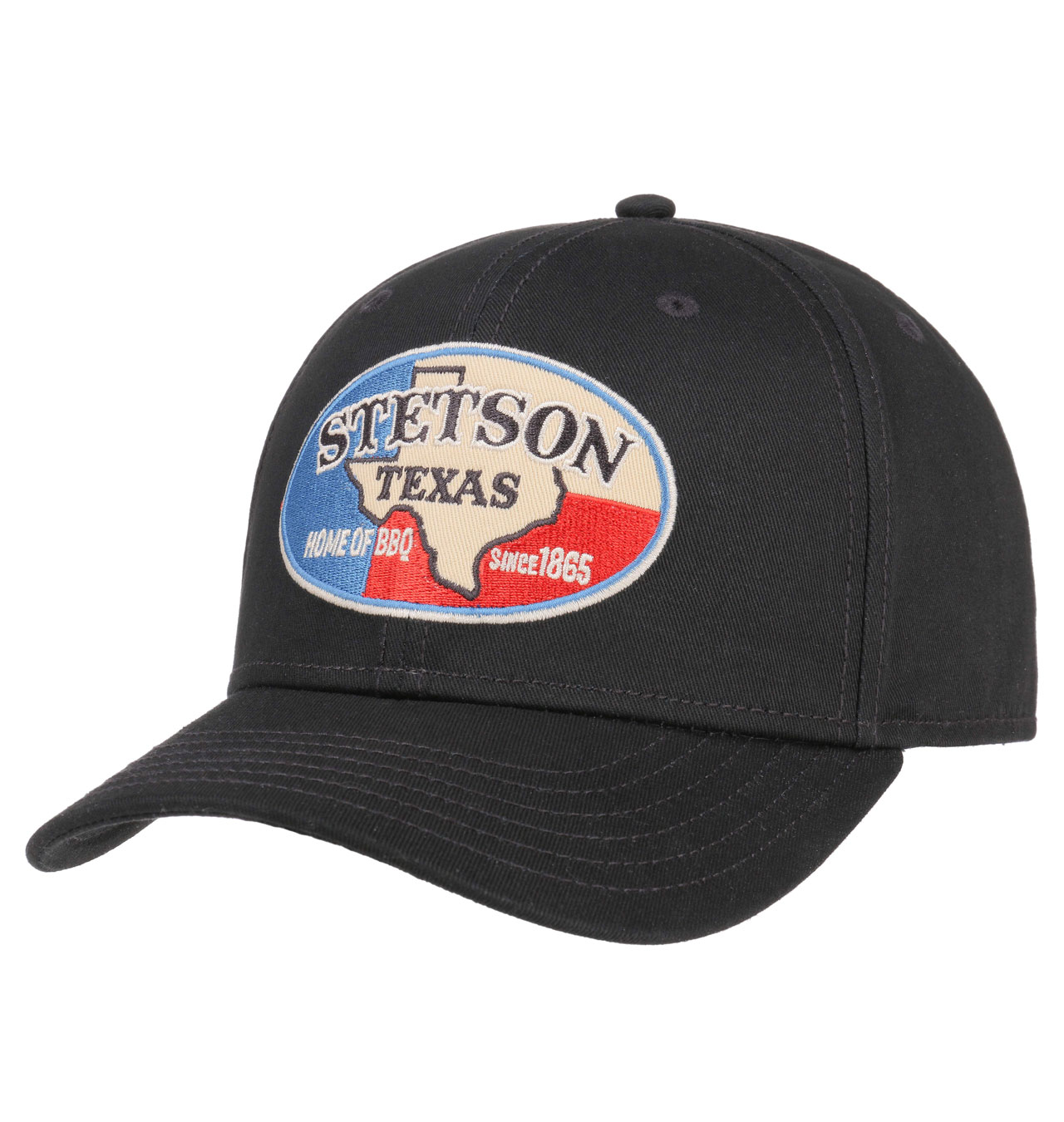 Stetson - Home of BBQ Baseball Cap - Black