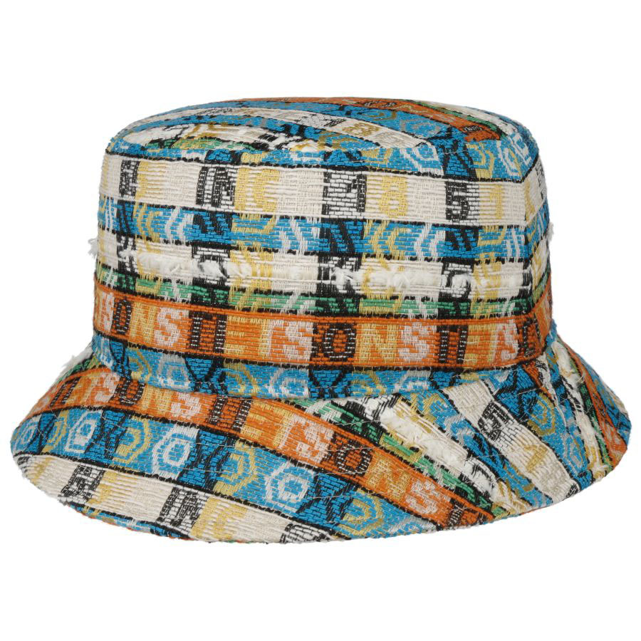 Stetson---Jacquard-Bucket-Cloth-Hat---Mixed-Colours1