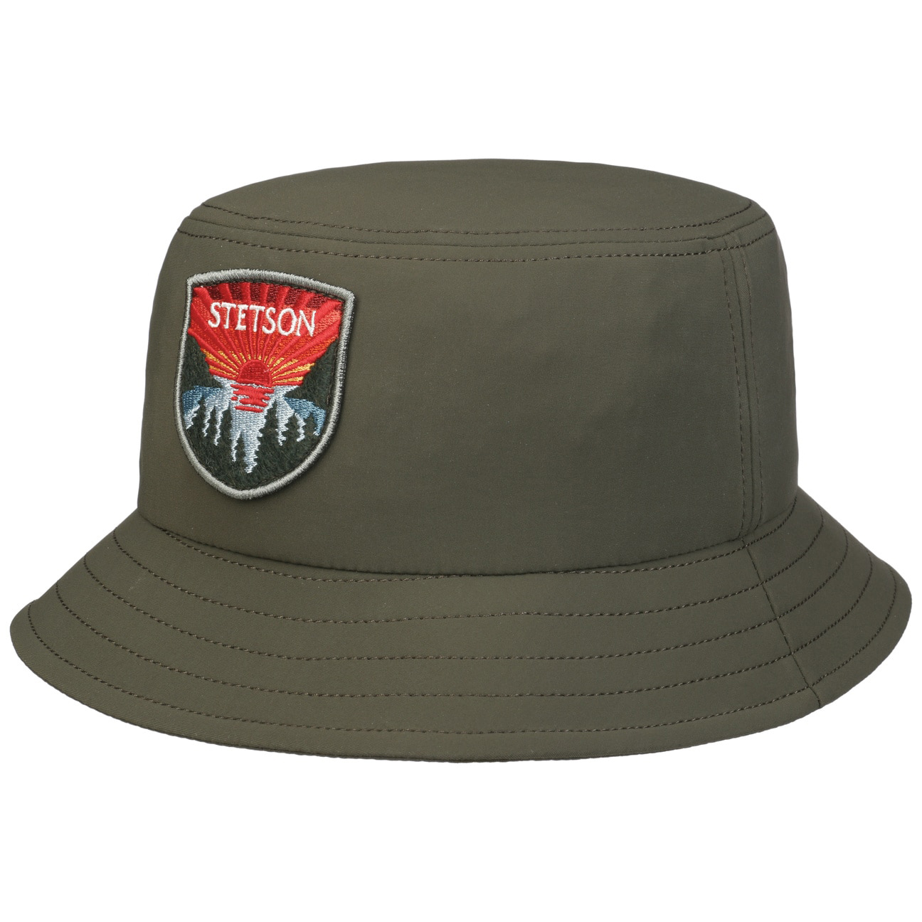 Stetson - Jersey Bucket Hat - Olive