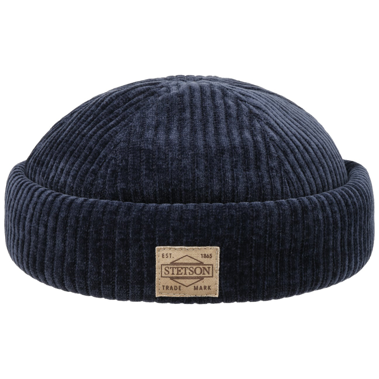 Stetson - Jersey Cord Docker Hat - Navy