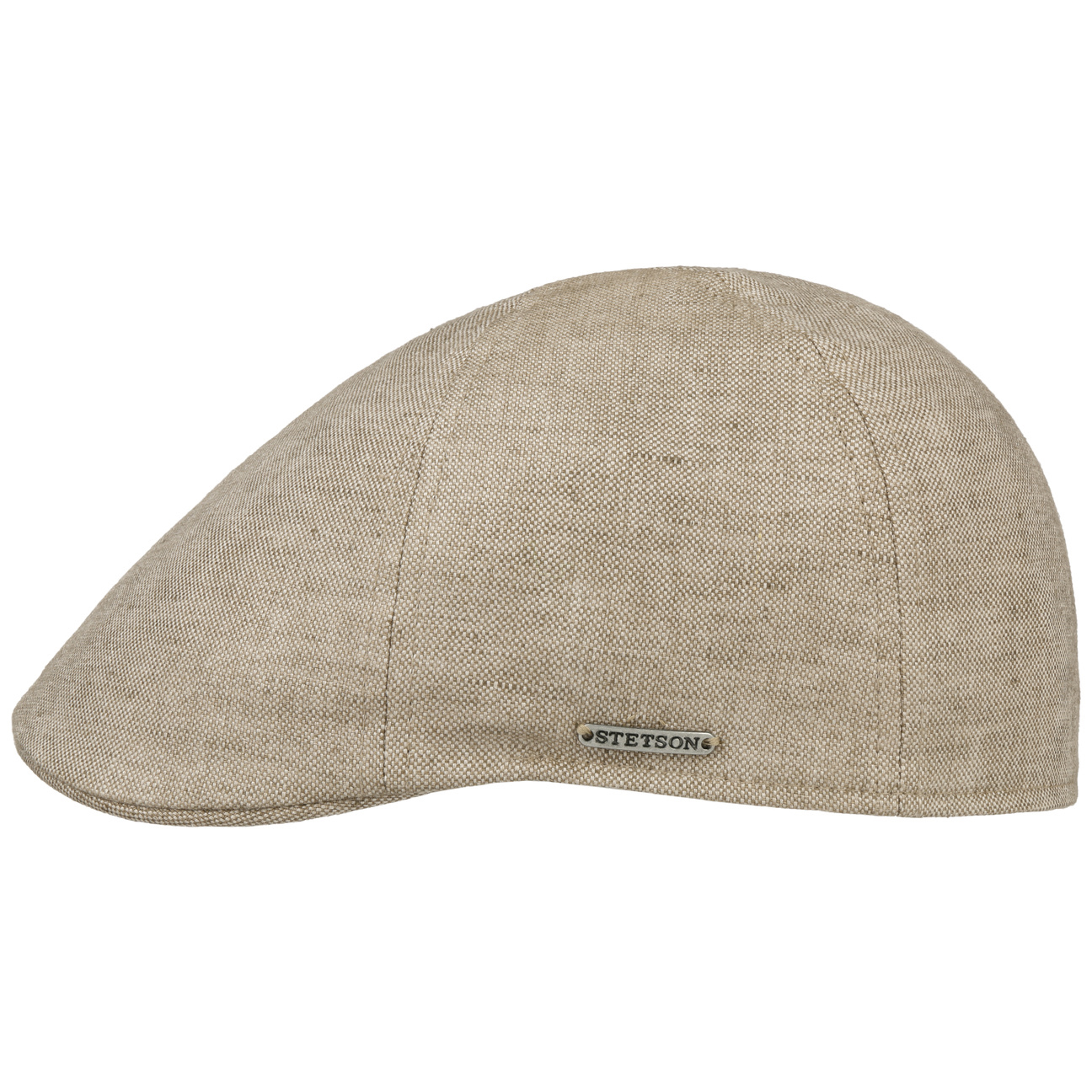 Stetson - Just Linen Texas Flat Cap - Beige