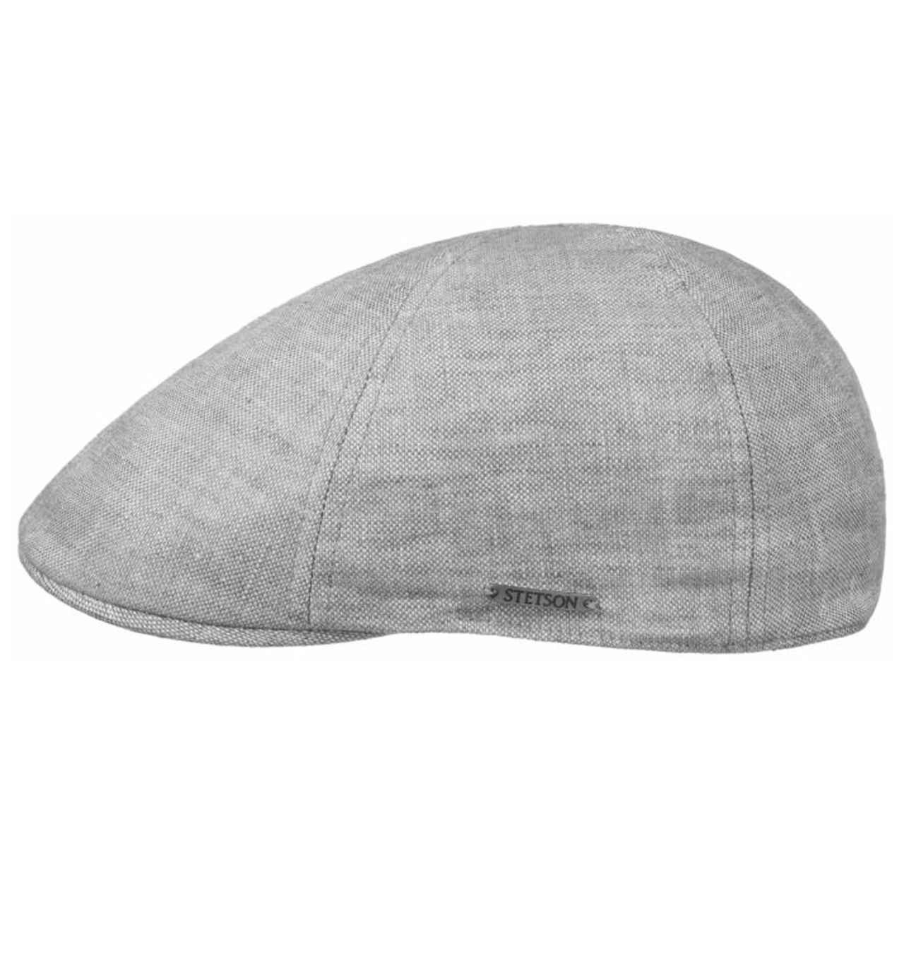 Stetson---Just-Linen-Texas-Flat-Cap---Grey