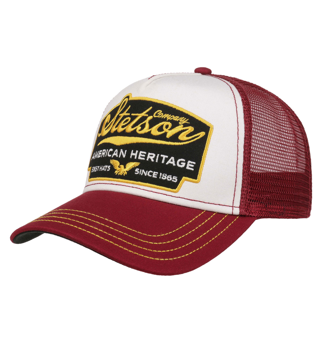 Stetson---Kids-American-Heritage-Trucker-Cap---Bordeaux-white1