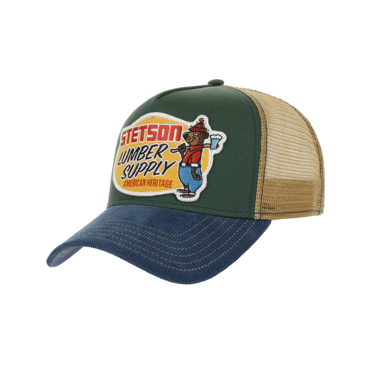Stetson - Kids Lumber Supply Trucker Cap - Green