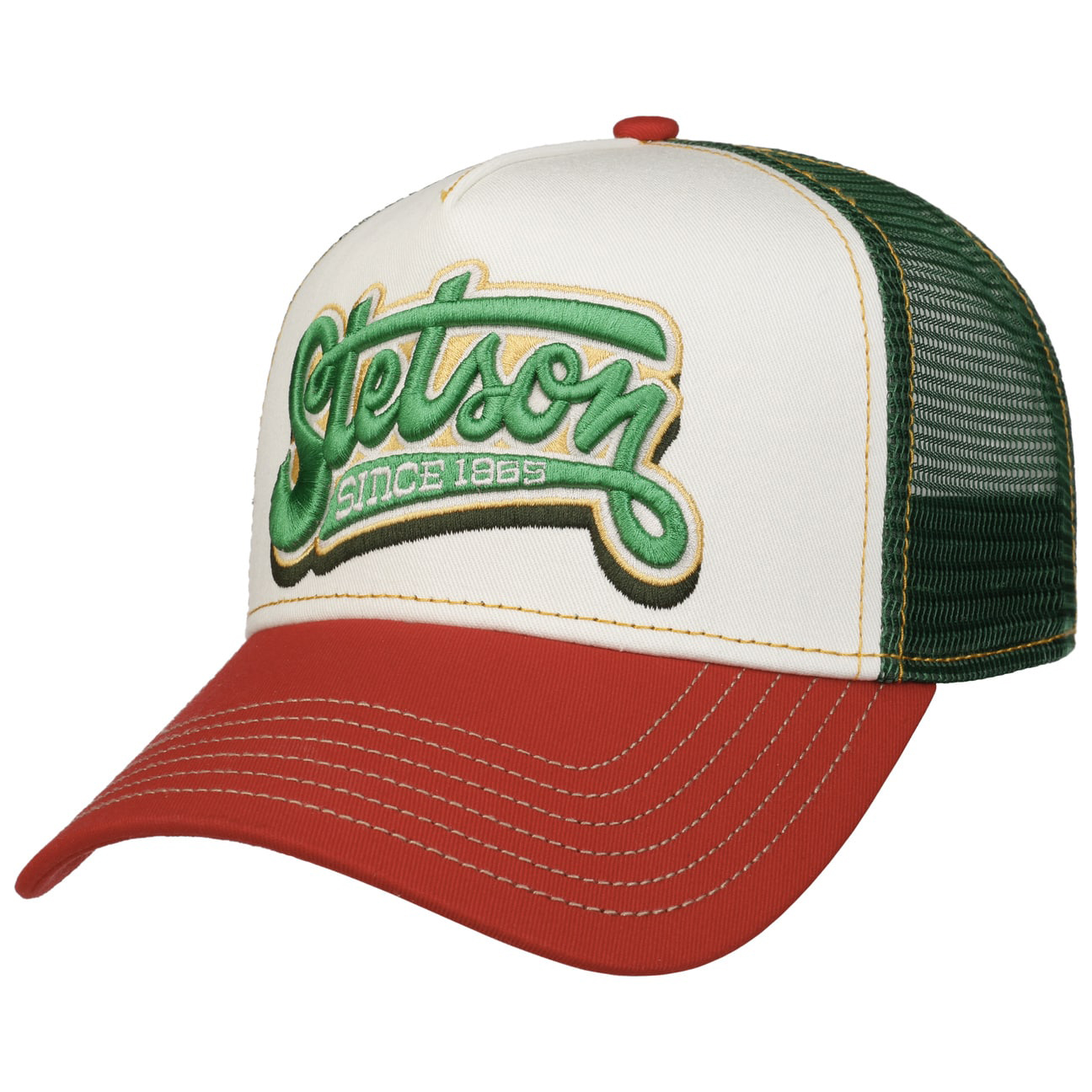 Stetson - Lettering Trucker Cap - Green