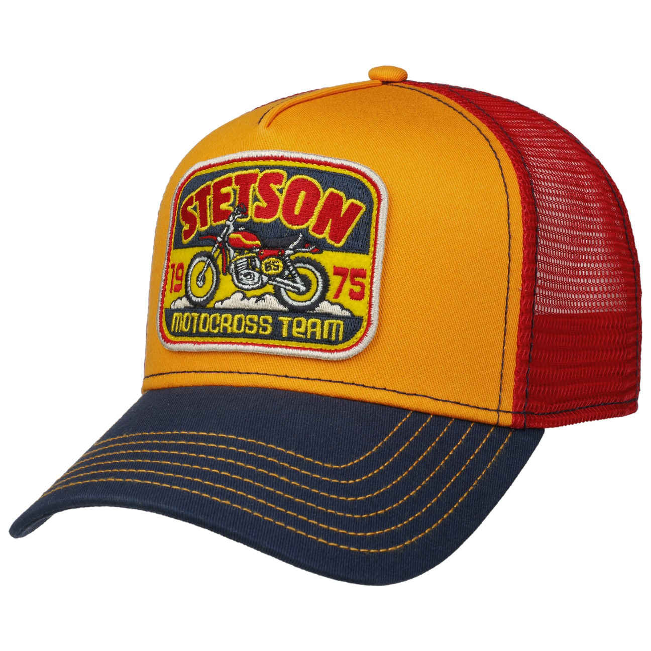 Stetson - Motorcross Team Trucker Cap - Red