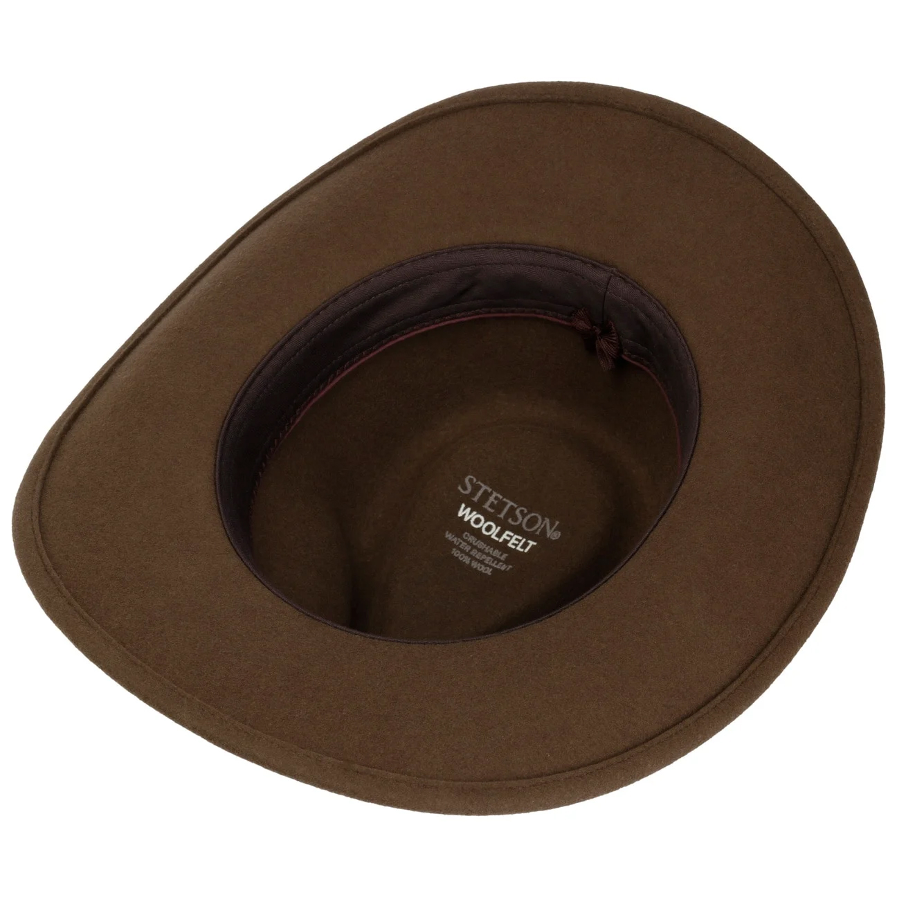 Stetson - Norbeck Western Wool Hat - Brown