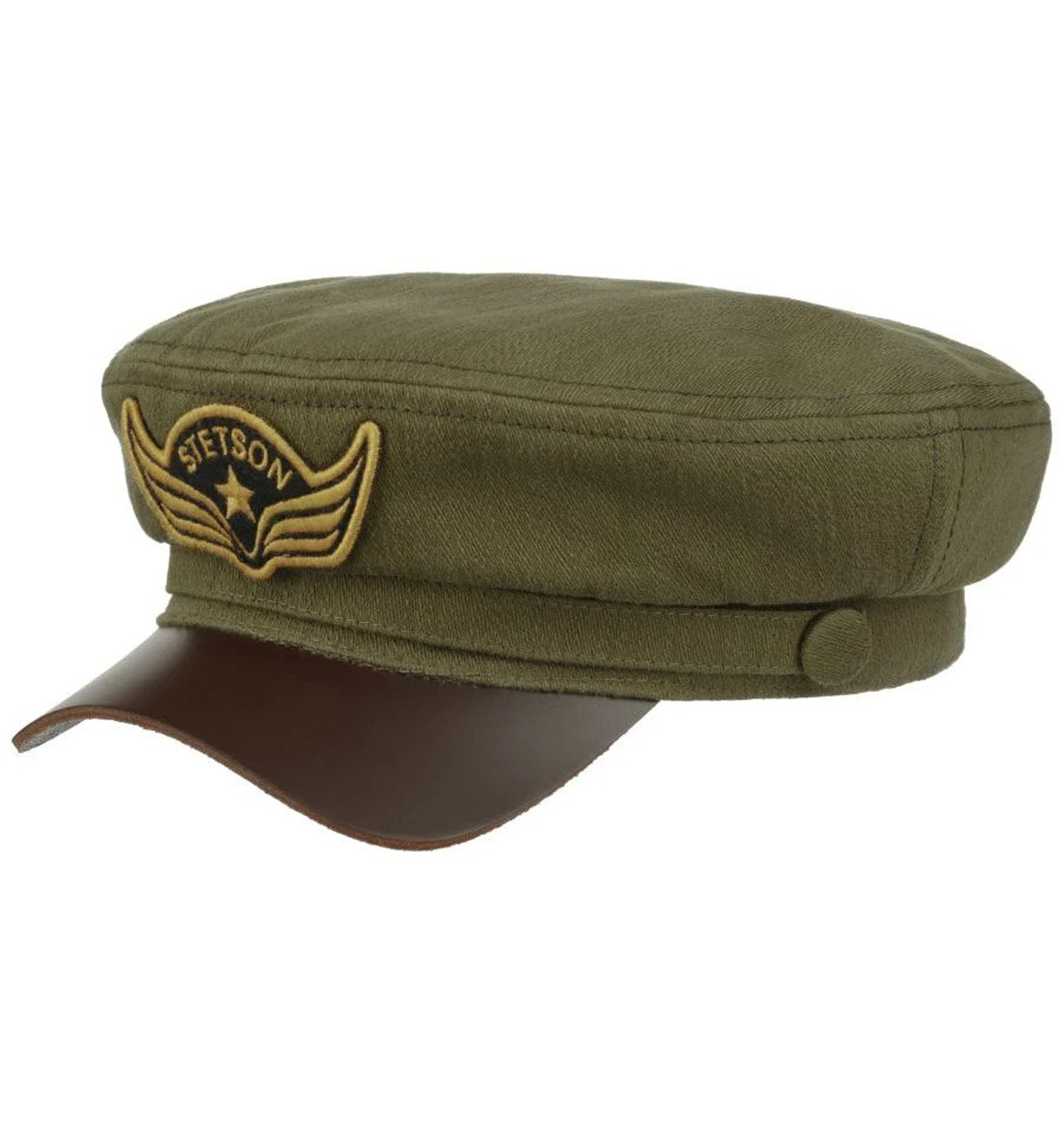 Stetson - Peabody Cotton Fishermans Cap - Olive