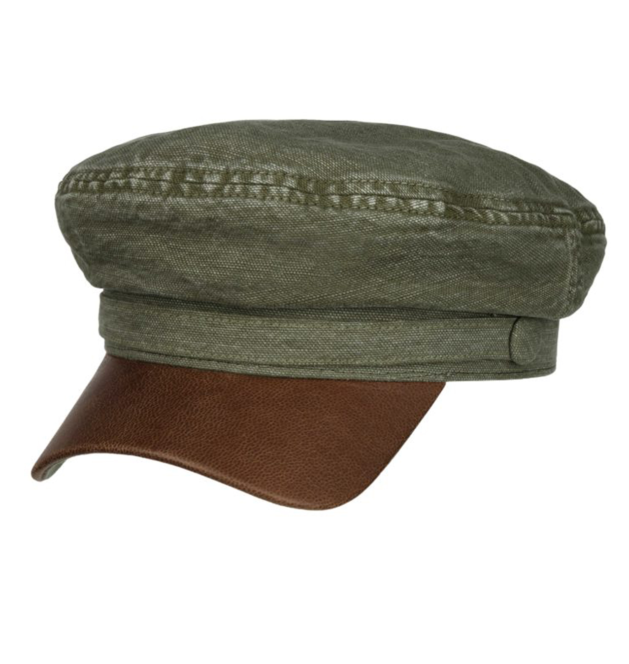 Stetson---Peabody-Cotton-Linen-Fishermans-Cap---Olive1