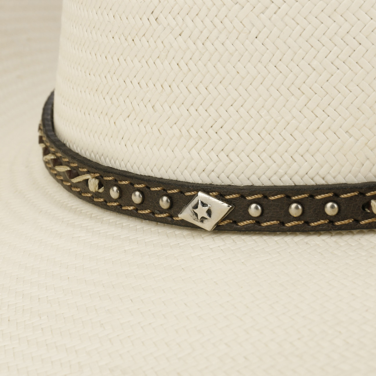 Stetson - Pittsfield Western Toyo Straw Hat - Cream White