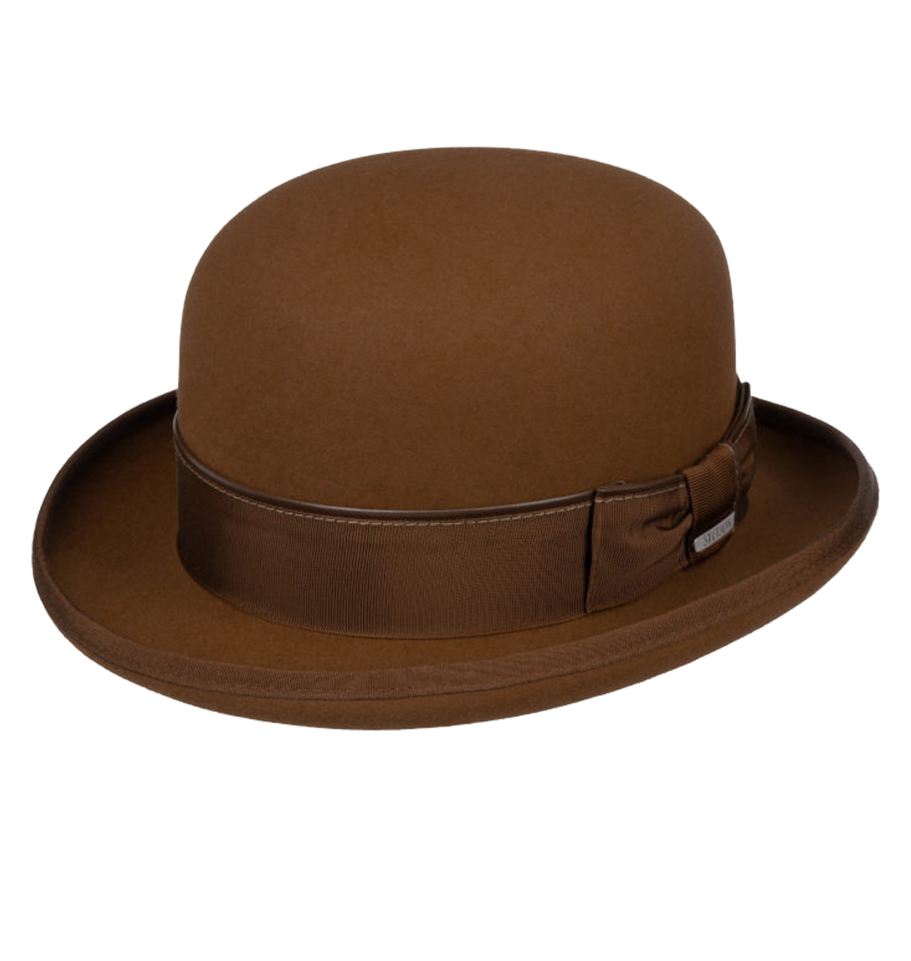 Stetson---Rabbit-Furfelt-Bowler-Hat---Brown1