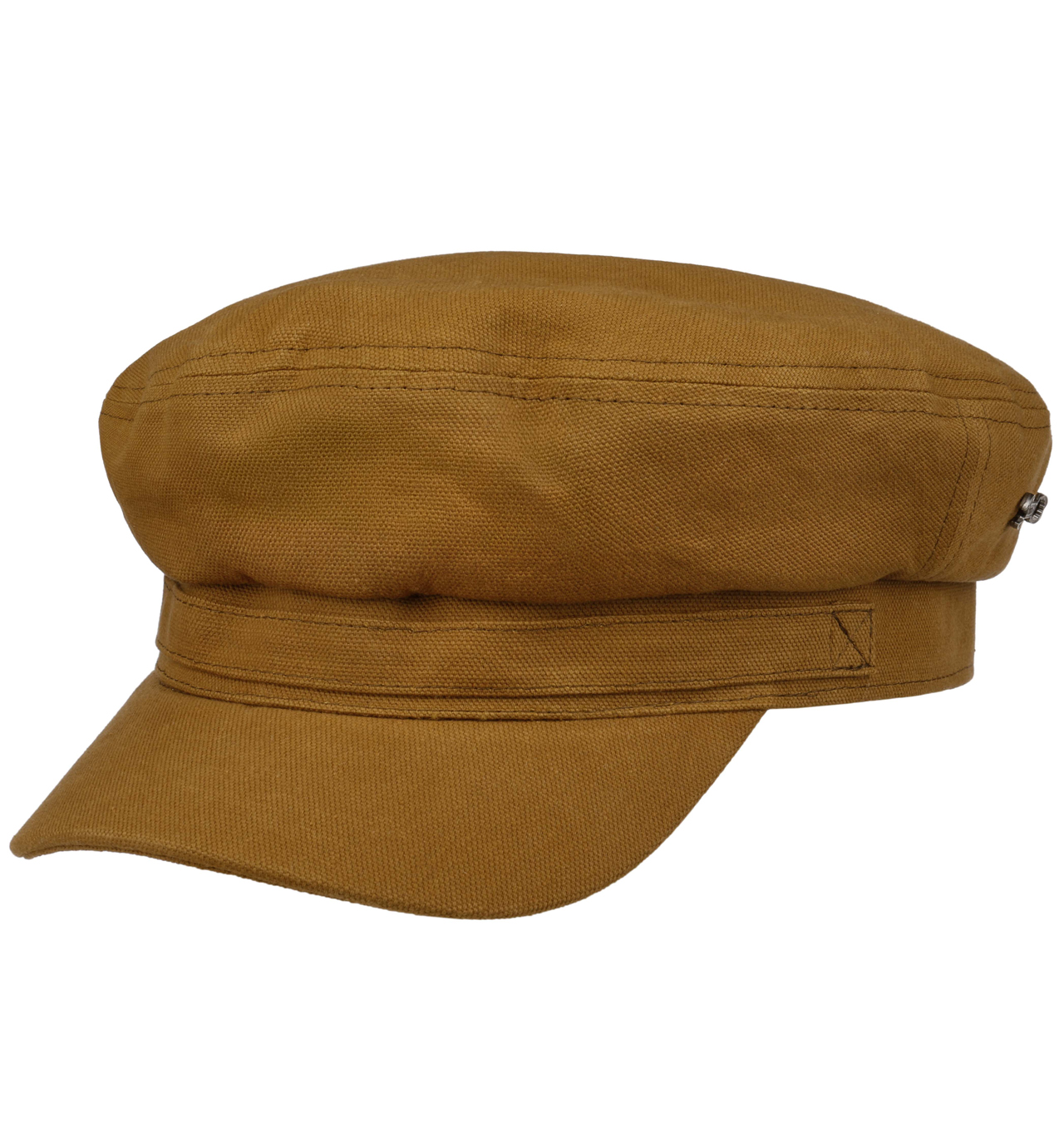 Stetson - Riders Waxed Cotton Garage Theme Hat - Ochre