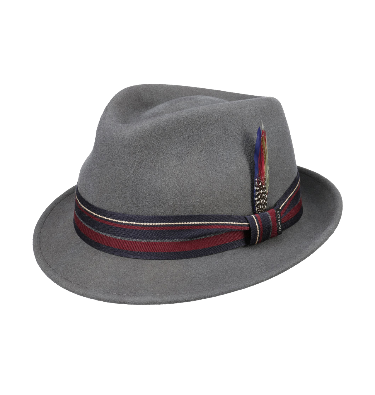 Stetson - Salco Trilby Wool Hat - Grey