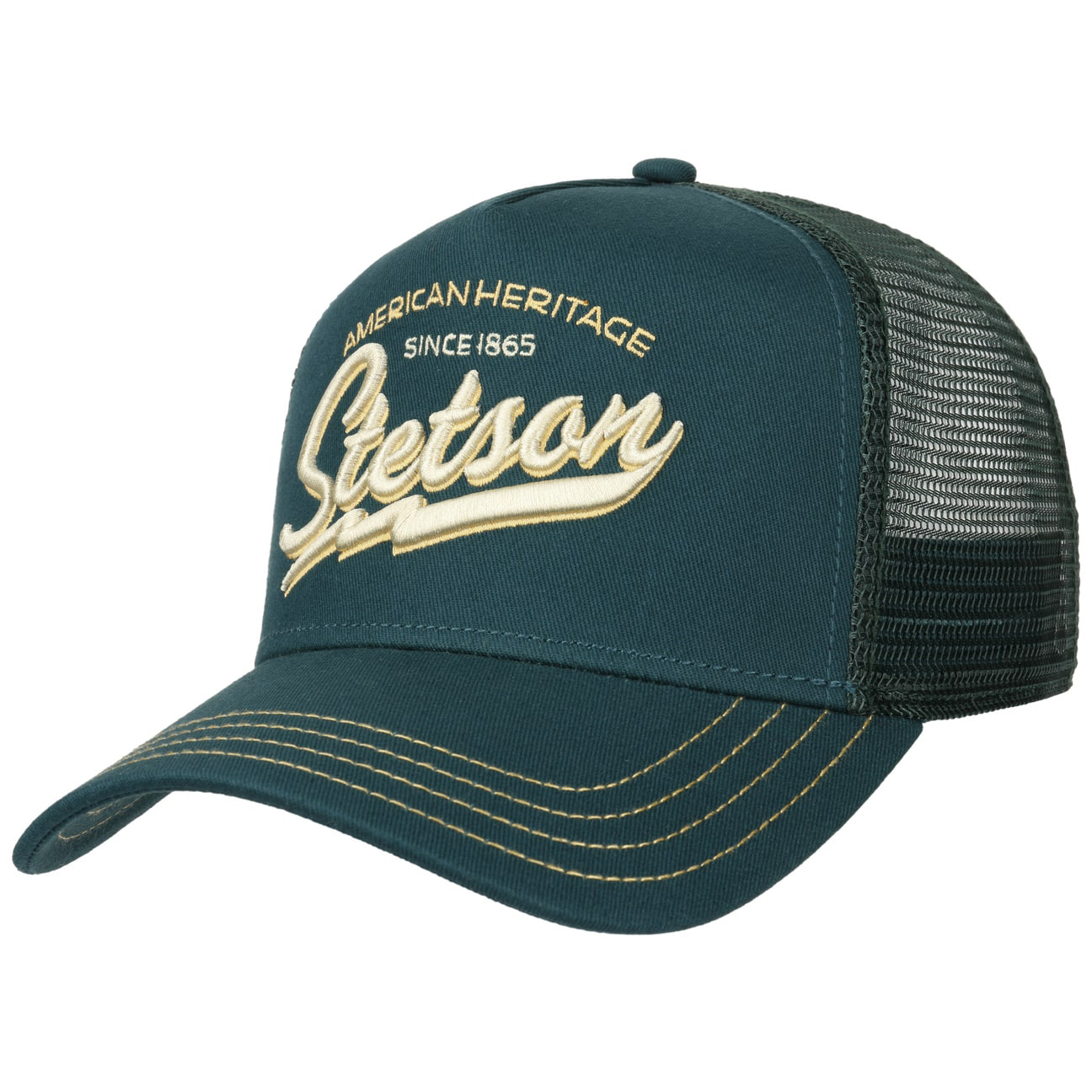 Stetson - Since 1865 Trucker Cap - Petrol Blue