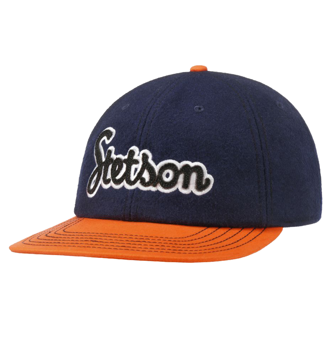 Stetson - Soft Flat Brim Cap - Navy