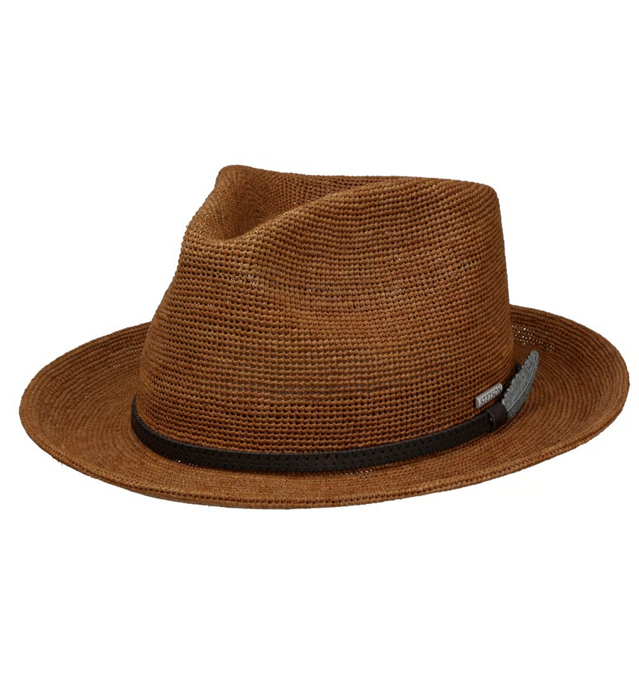 Stetson---Sonstige-Bogart-Fedora-Raffia-Straw-Hat---Hazel