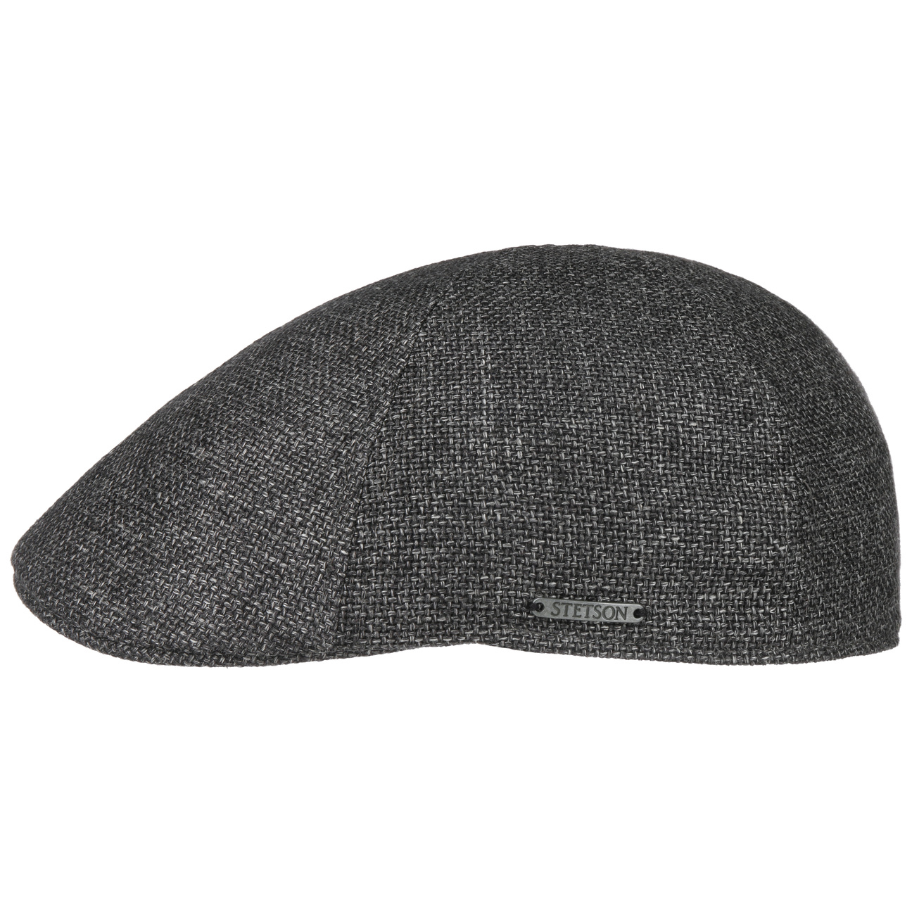 Stetson - Texas Taleco Virgin Wool Flat Cap - Anthracite