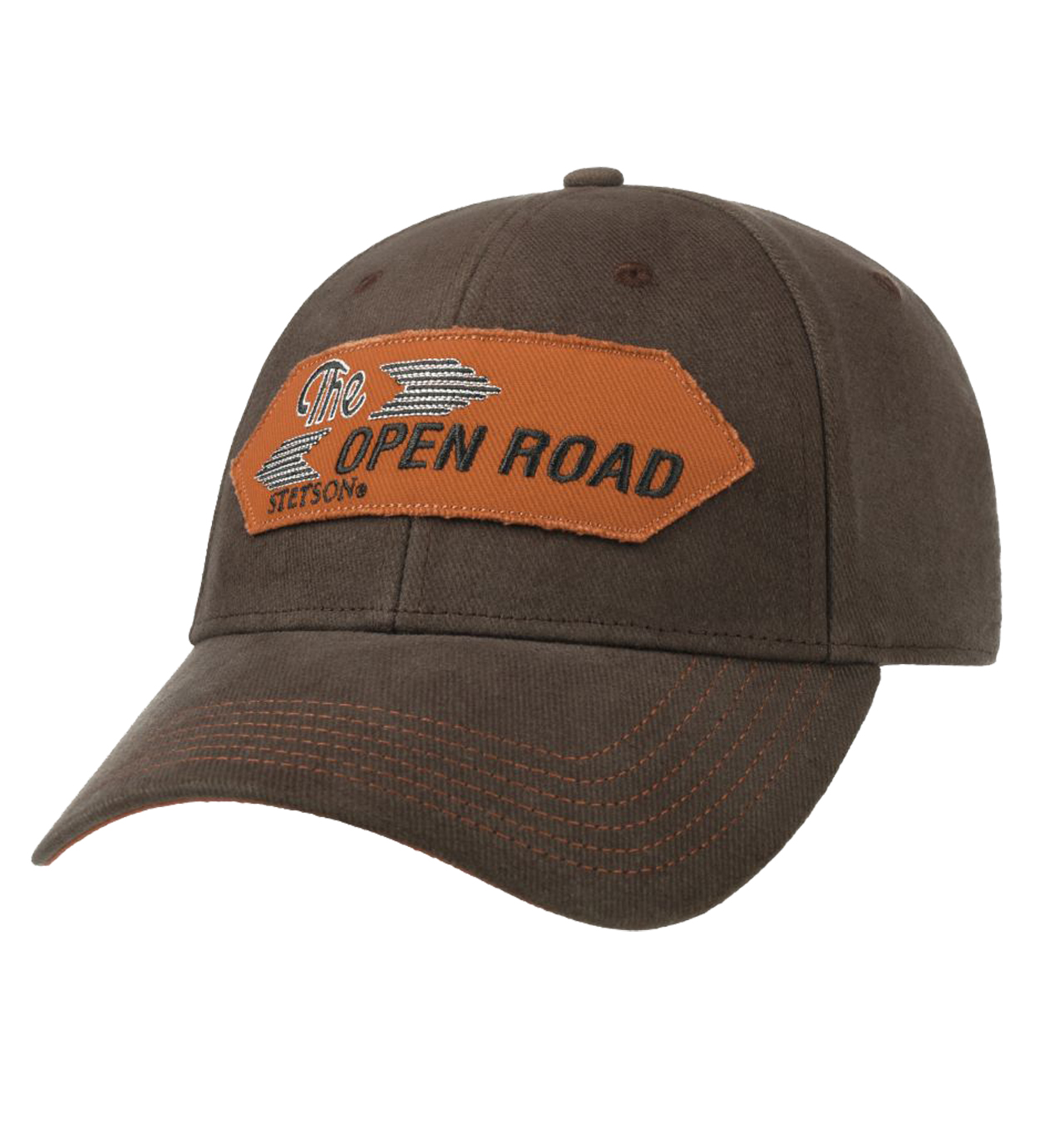 Stetson---The-Open-Road-Cap---Brown1