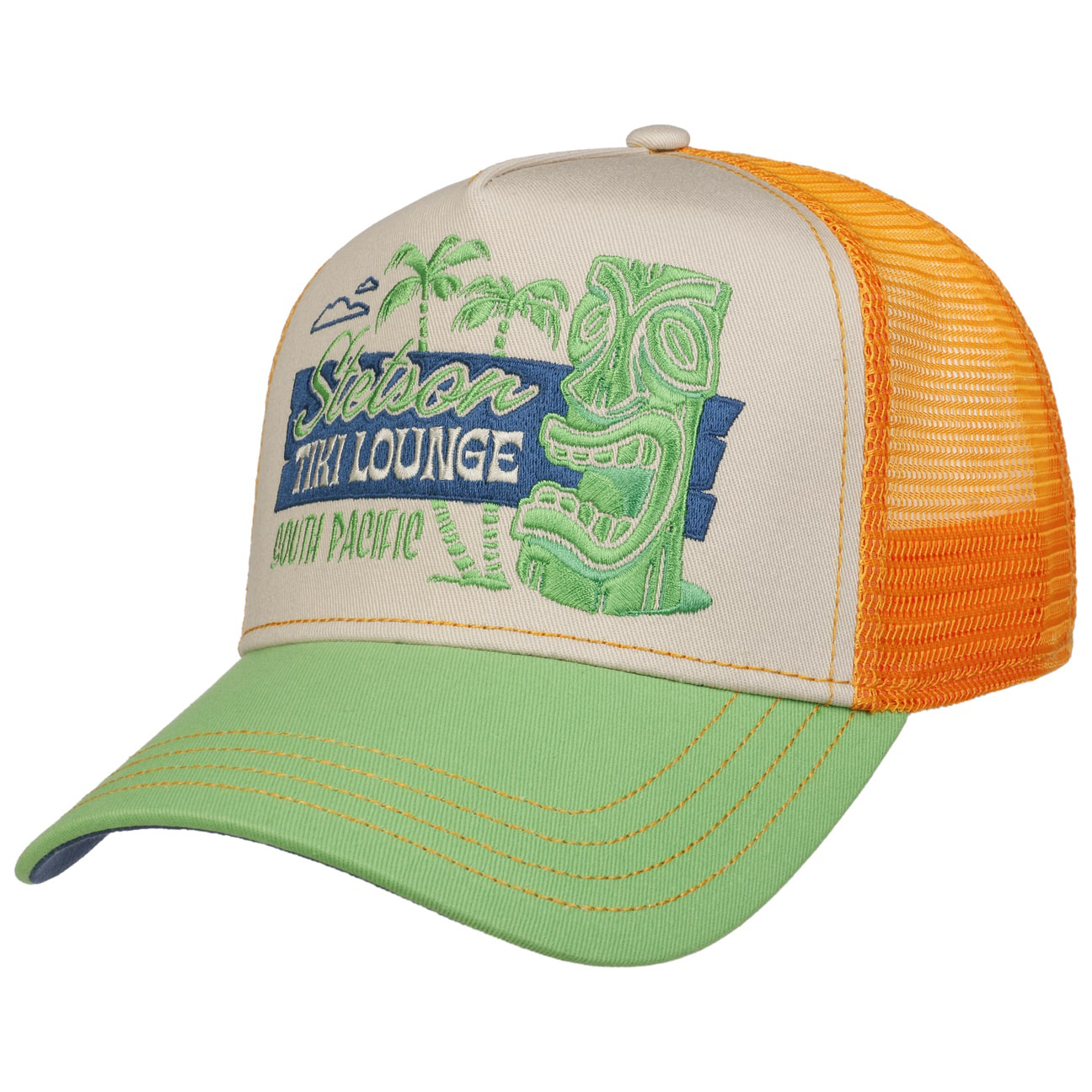 Stetson - Tiki Lounge Trucker Cap - Green