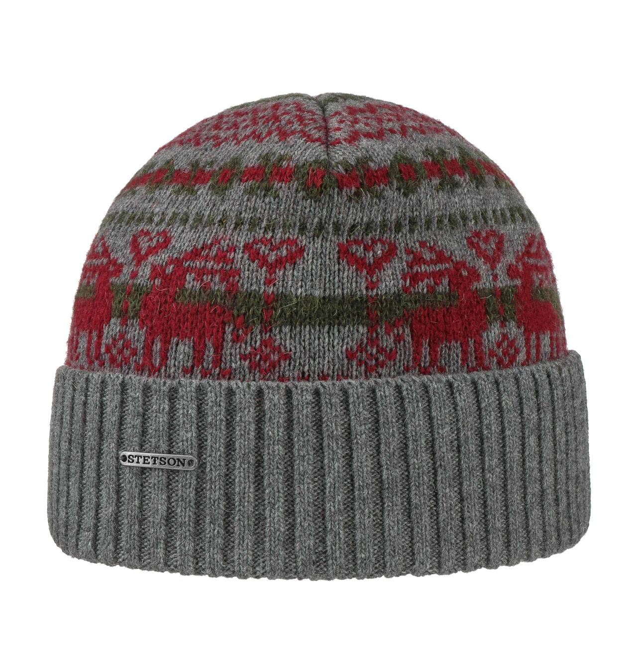 Stetson - Tilago Beanie With Cuff - Grey