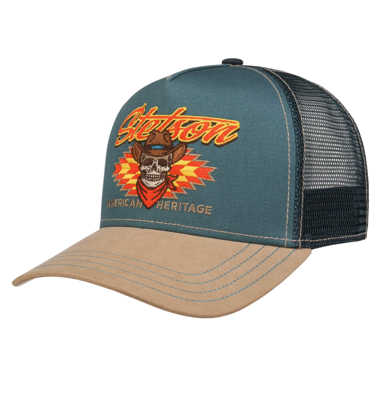 Stetson - Trucker Cap Cowboy - Brown
