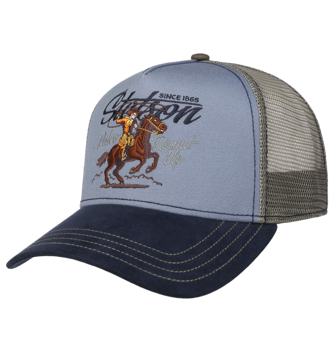 Stetson - Trucker Cap Rodeo Round Up - Blue / Navy