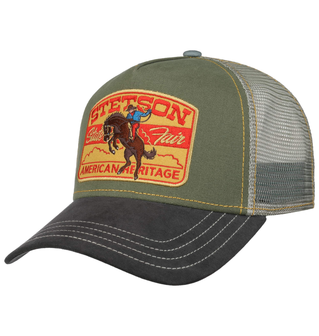 Stetson - Trucker Cap State Fair - Grey / Anthracite