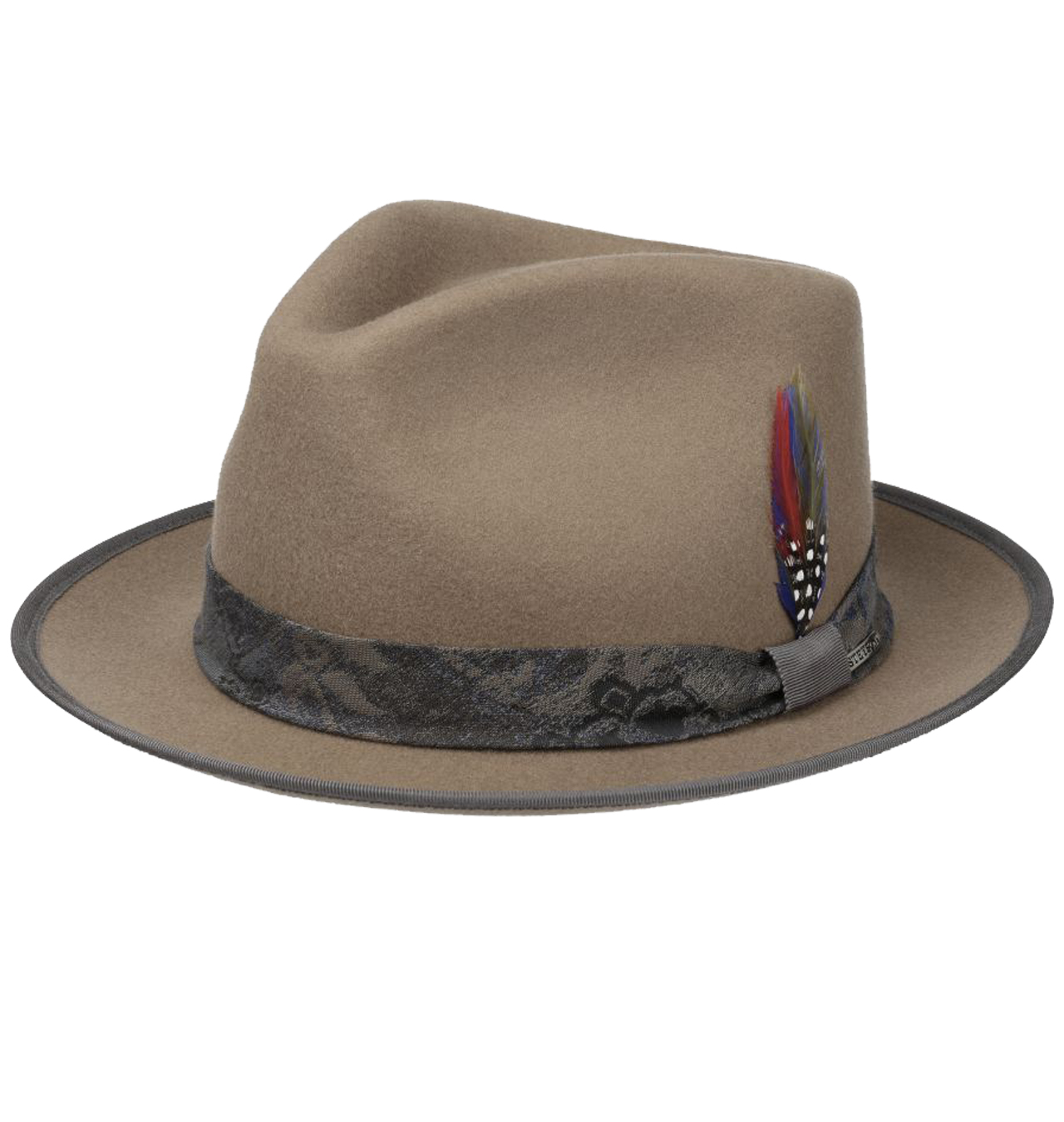 Stetson - Vandrick Fedora Wool Hat - Beige