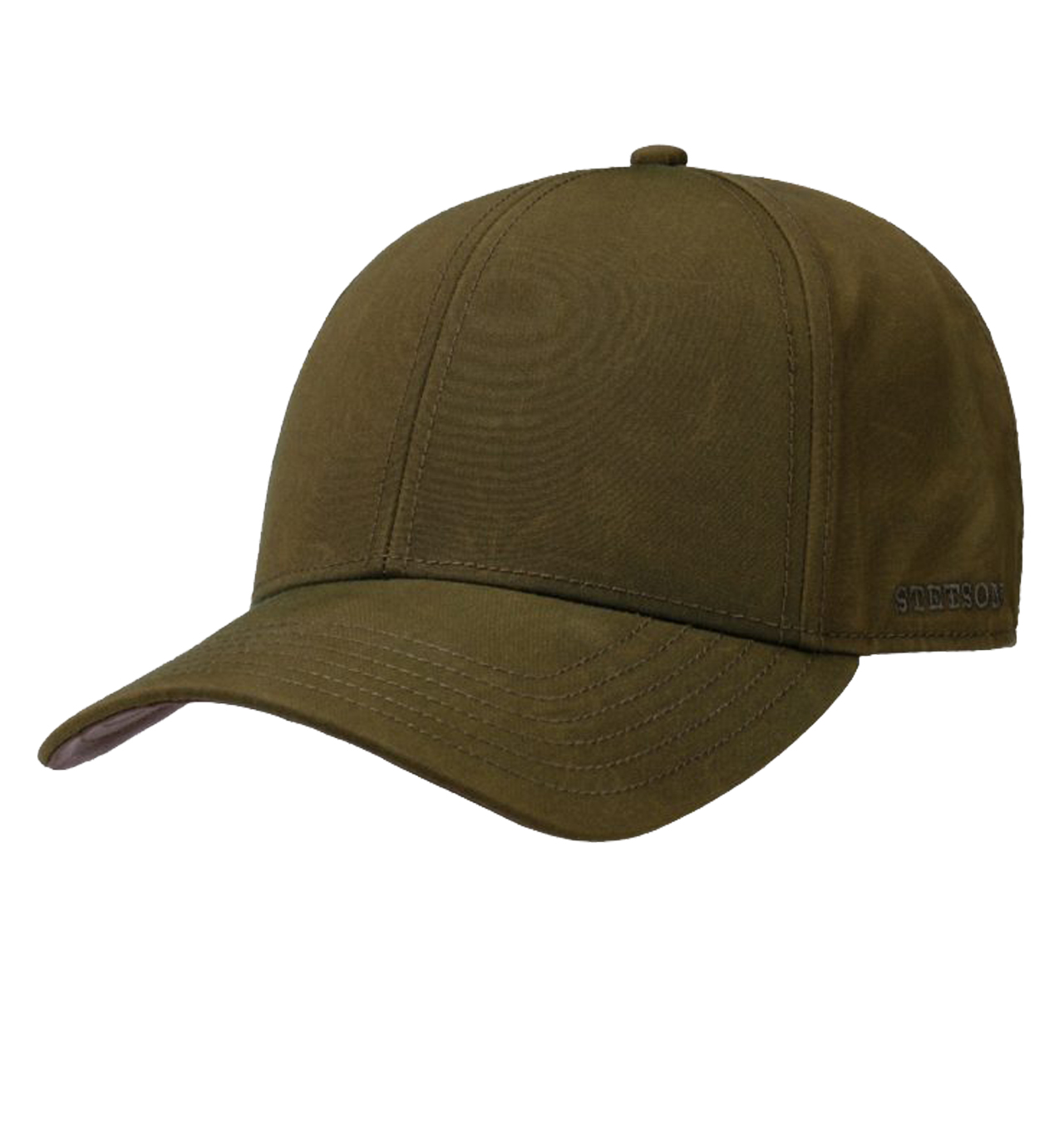 Stetson---Waxed-Cotton-Cap-With-UV-Protection---Olive1