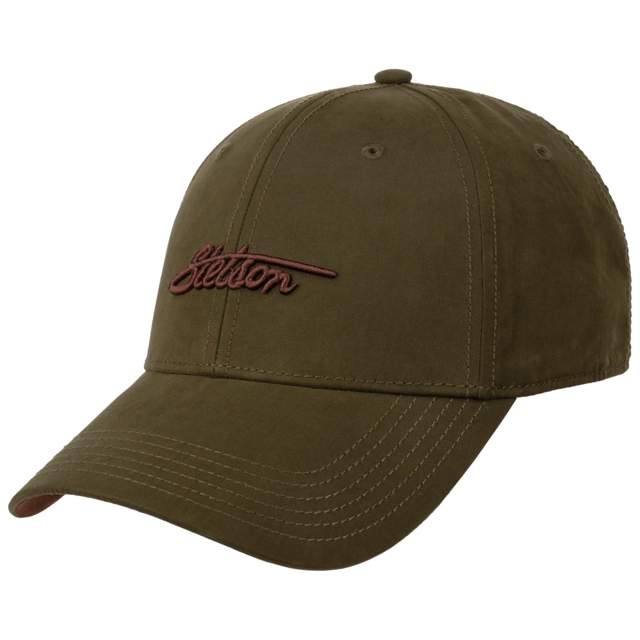 Stetson---Waxed-Cotton-WR-Cap---Olive